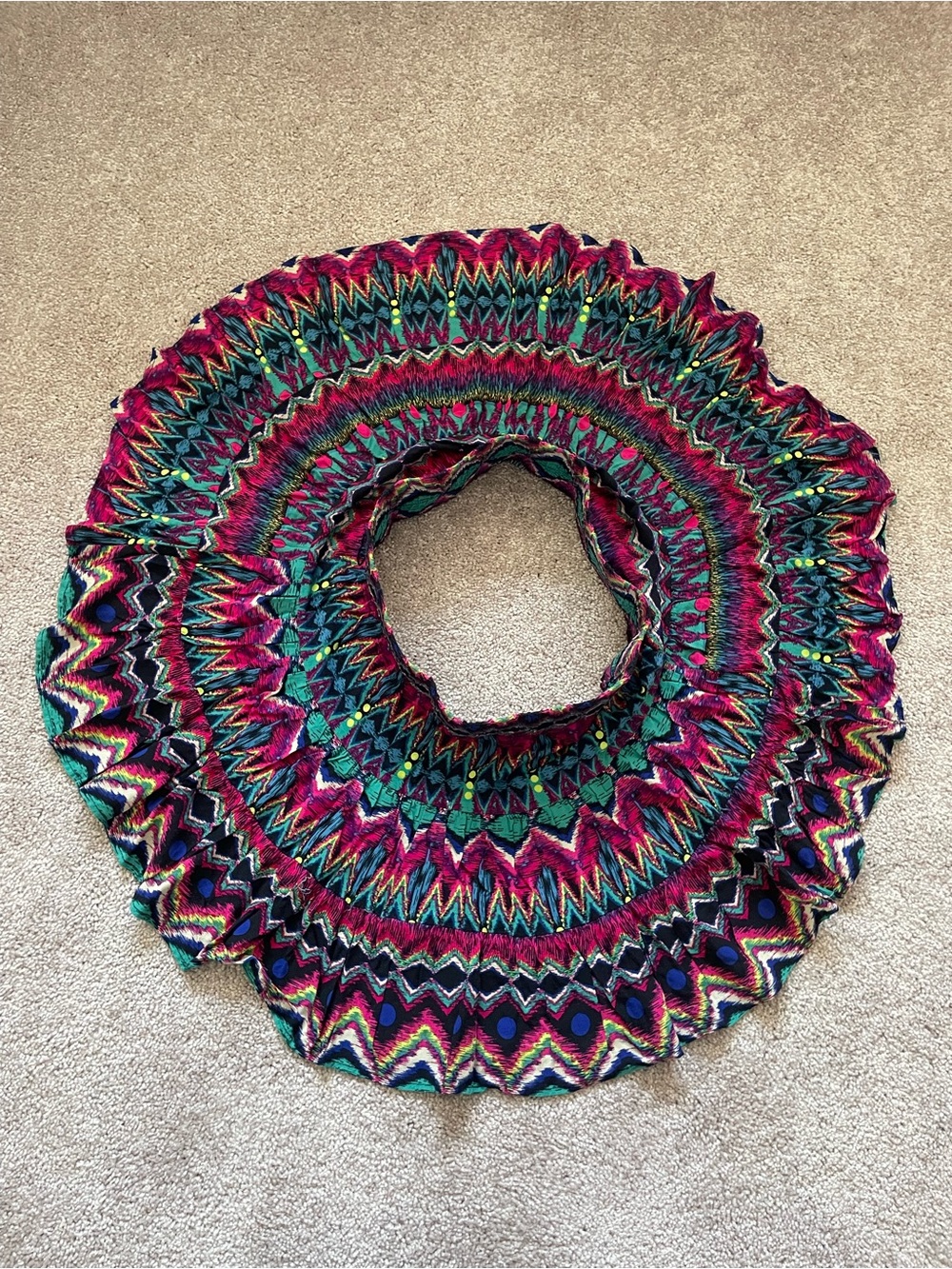 💗 Multi Colored Ruffle Skirt - Picture 6 of 16